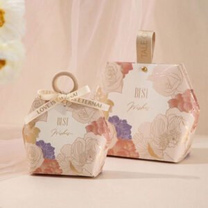 floral printed gift bag